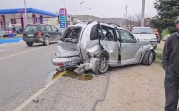 U përfshi në aksidentin në aksin Korçë-Maliq, humb jetën punonjësi i Policisë së Burgjeve. Video